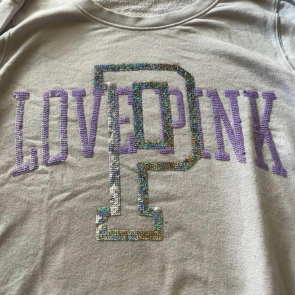 Pink lavender sweatshirt